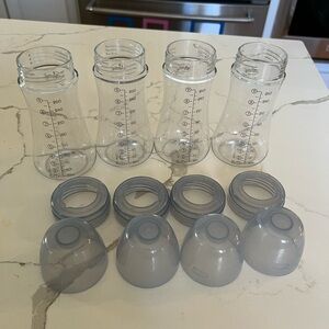 Chicco Duo Hybrid Bottles - 9oz, set of 4